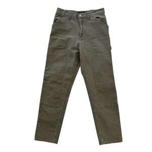 RSQ Utility Carpenter Pants Men's 28x32 (Actual 28x29) Olive Green Workwear